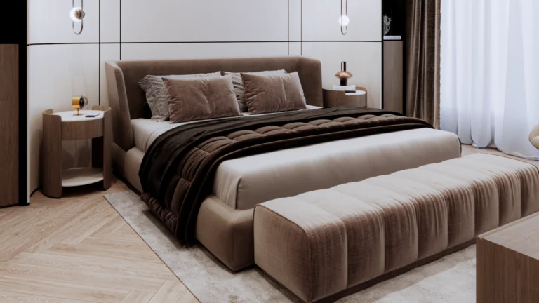 Abu Dhabi Modern Master Bedroom